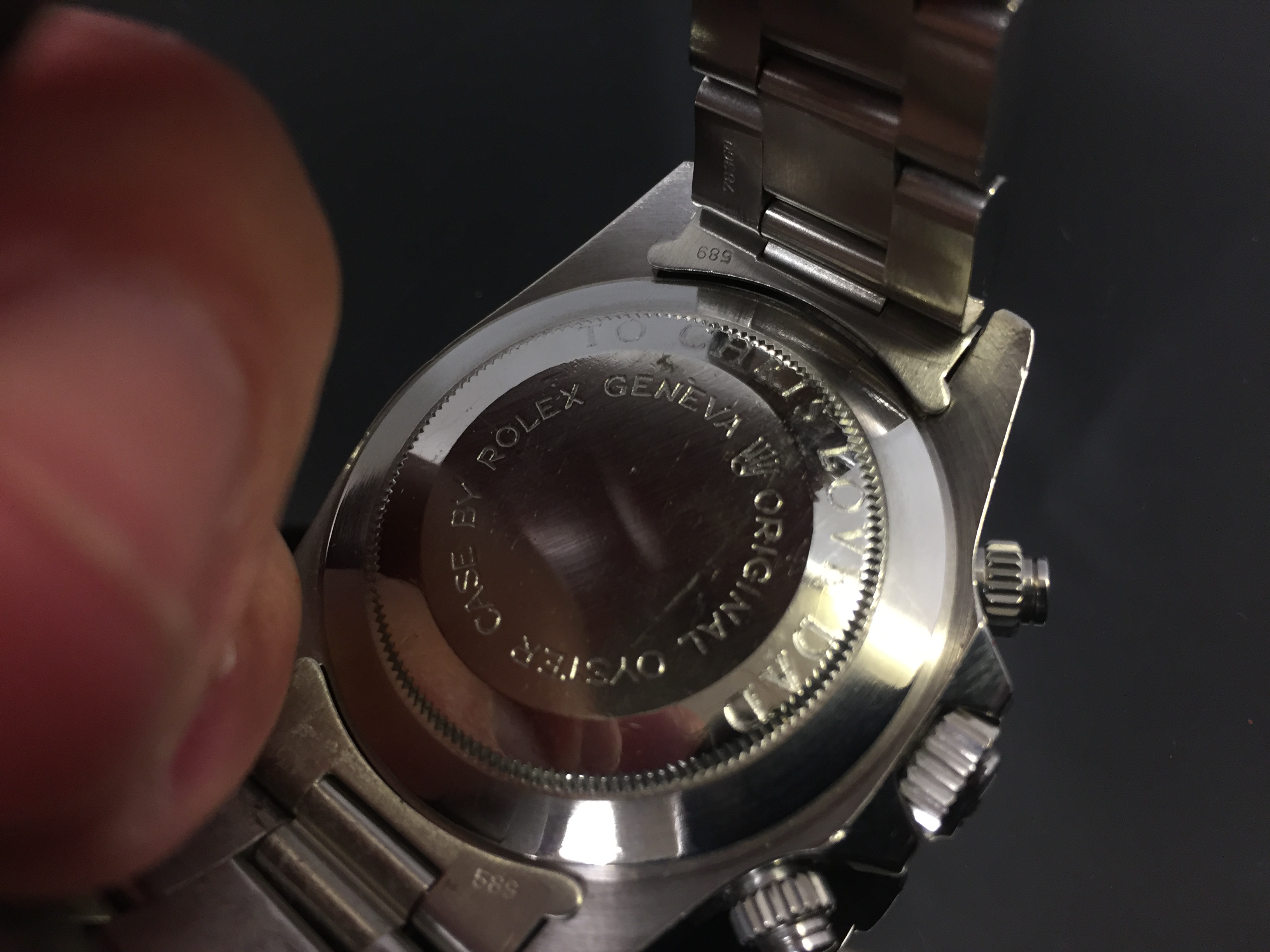 TUDOR OYSTERDATE AUTOMATIC, STAINLESS STEEL WITH BLACK BEZEL, MODEL 94210, BOXED WITH PAPERS, - Image 2 of 3