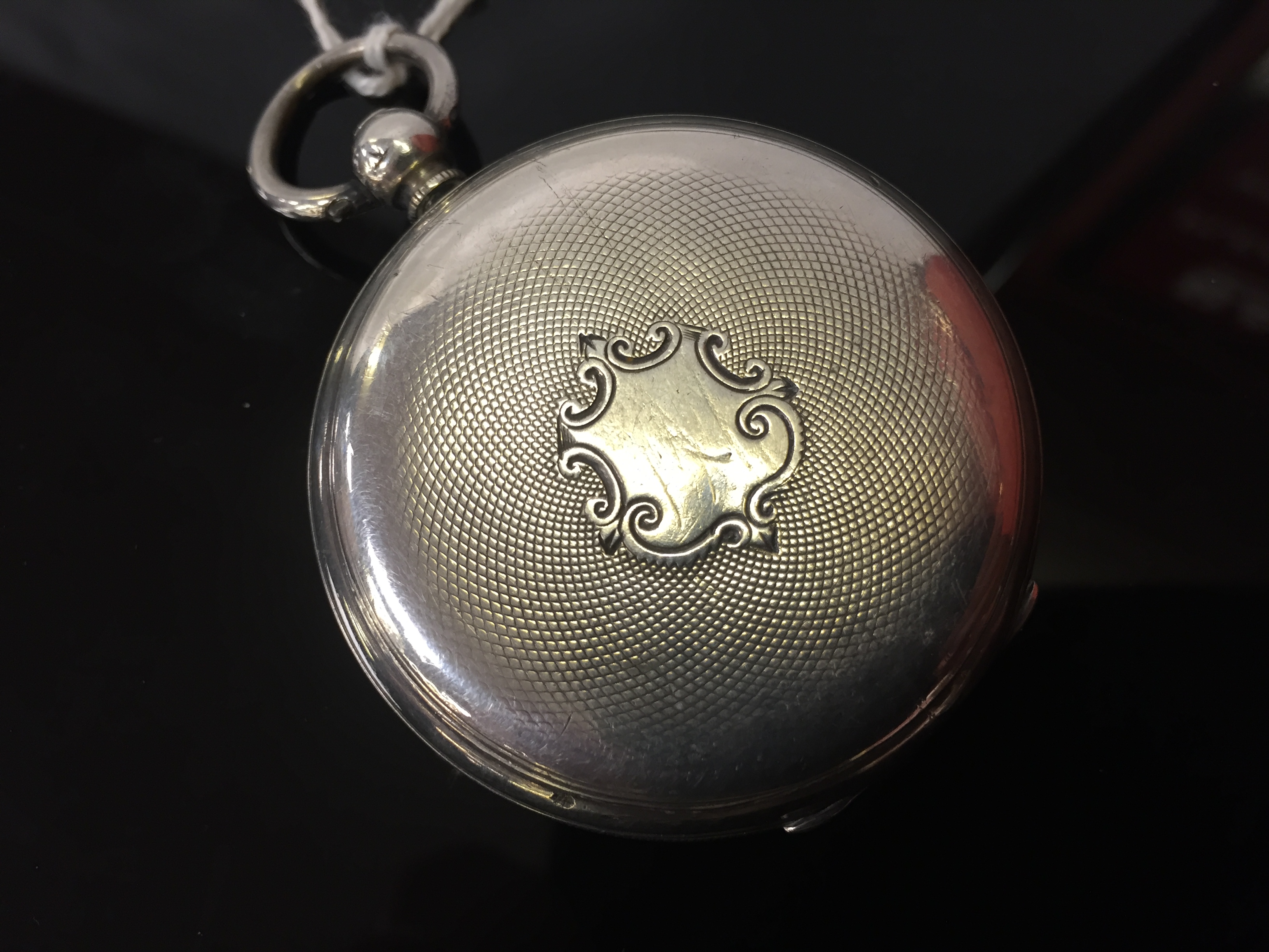 SILVER CASED POCKET WATCH BY JOHN WALKER OF LONDON, HALL MARKED FOR 1887. - Image 4 of 5