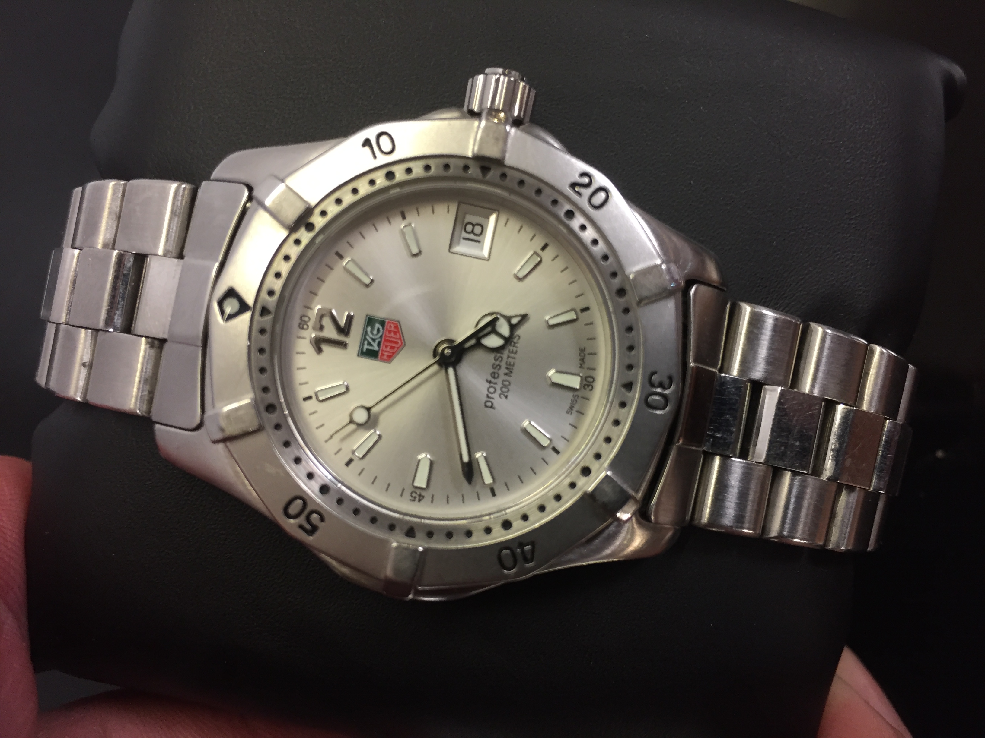 TAG HEUER LADY'S STAINLESS STEEL WRIST WATCH, MODEL WK1212-0, QB7926, BOXED, - Image 2 of 3