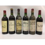 6 BOTTLES VINTAGE WINES (RED)