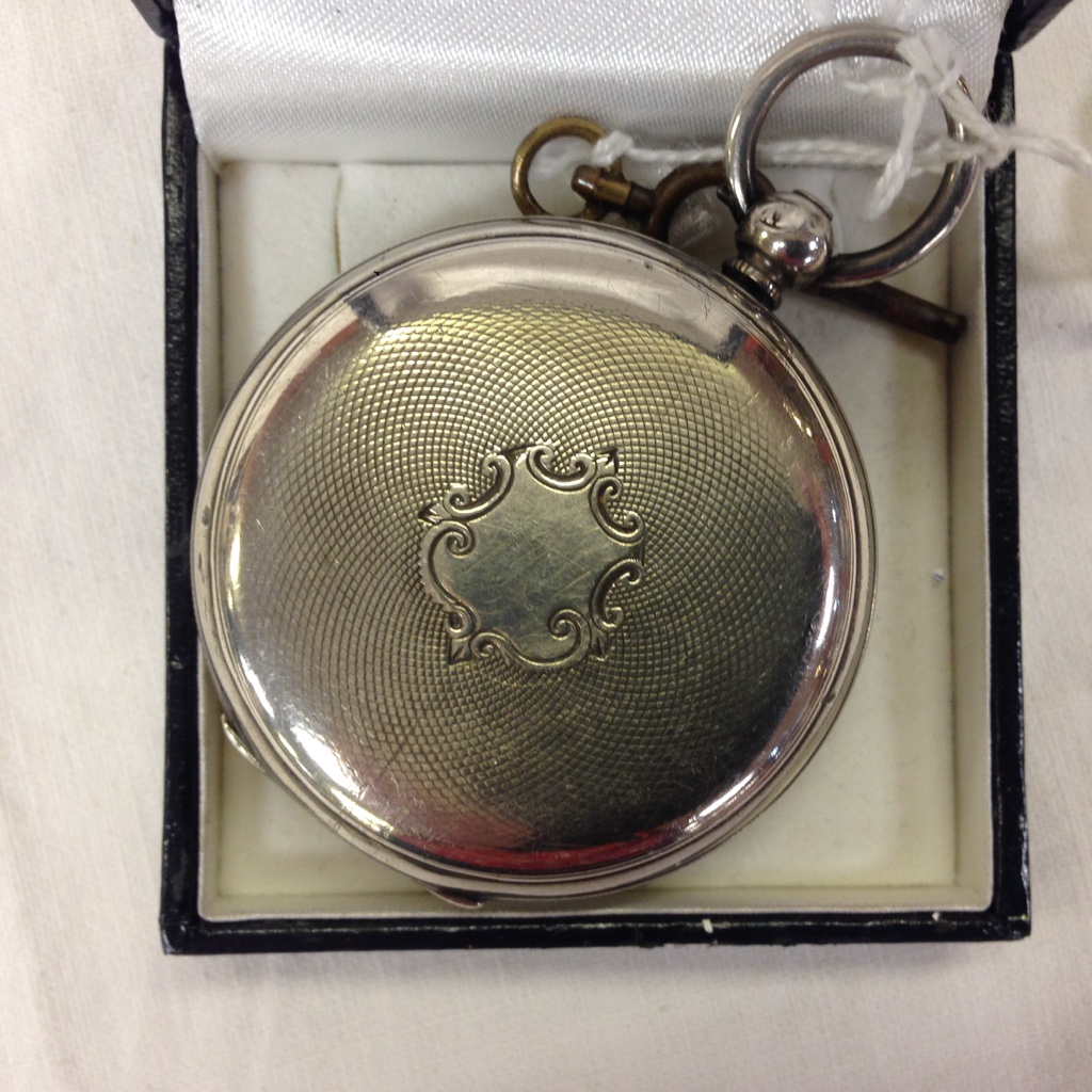 SILVER CASED POCKET WATCH BY JOHN WALKER OF LONDON, HALL MARKED FOR 1887. - Image 2 of 5