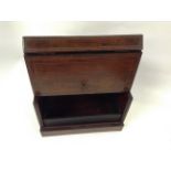 REGENCY ROSEWOOD TANTALUS BOX WITH KEY,