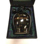 A BOXED COMMEMORATIVE EDITION TWELVE YEAR OLD 'CUNARD' SINGLE MALT WHISKY 75CL