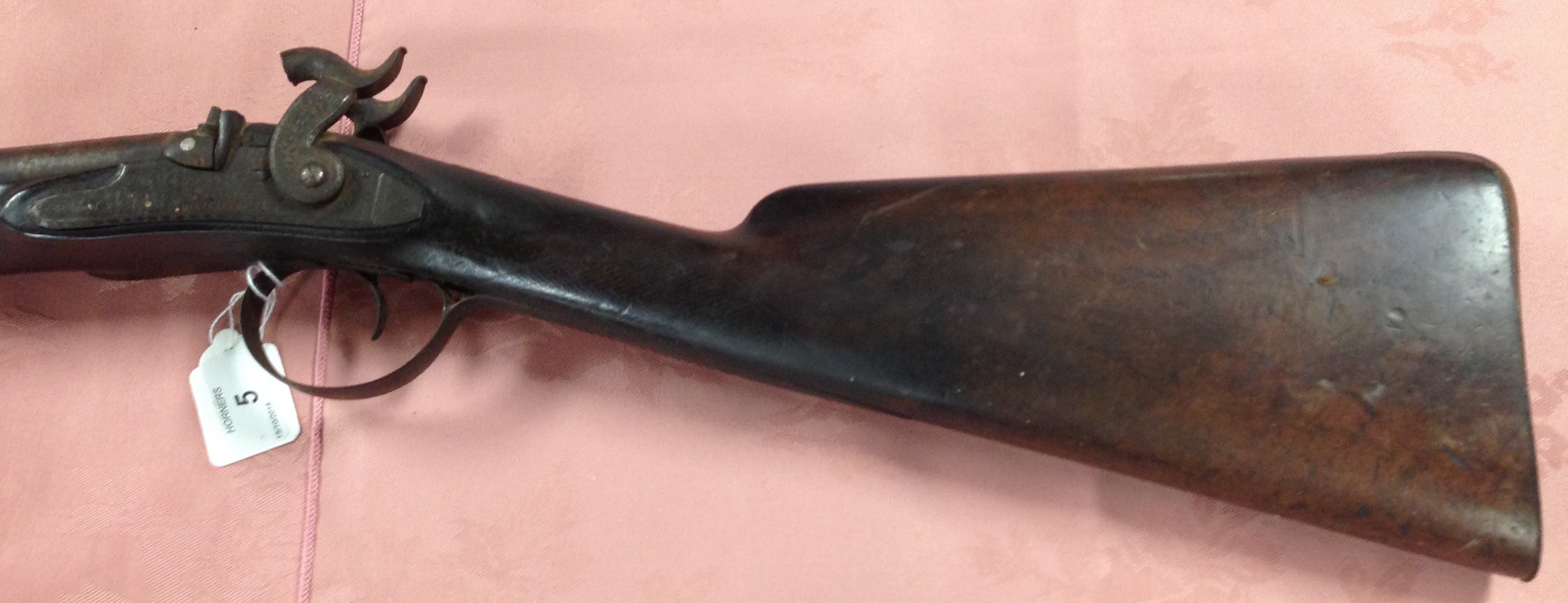 ANTIQUE BLACK POWDER RIFLE "SCARLETT SWAFFHAM" - Image 2 of 3