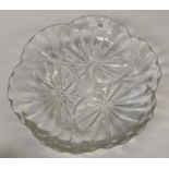 LALIQUE FRANCE SHELL BOWL,