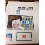 GB: BOX WITH 1971 ONWARDS DECIMAL MACHIN MINT COLLECTION, X AND Y NUMBERS, PANES, PHOSPHORS,