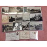 NORFOLK: MIXED MAINLY RP POSTCARDS, HETHERSETT, INTWOOD, KESWICK, SWARDESTON ETC.