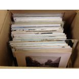 BOX OF MAINLY SUFFOLK POSTCARDS (APPROX 200)