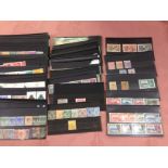 VARIOUS SETS AND ODDMENTS ON STOCKCARDS GIBRALTAR, MALAYA,