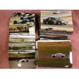 BOX OF PRIVATELY TAKEN MOTOR RACING PHOTOGRAPHS, 6x5 OR 7x5,