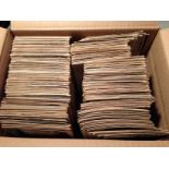 BOX OF UK TOPOGRAPHICAL POSTCARDS,