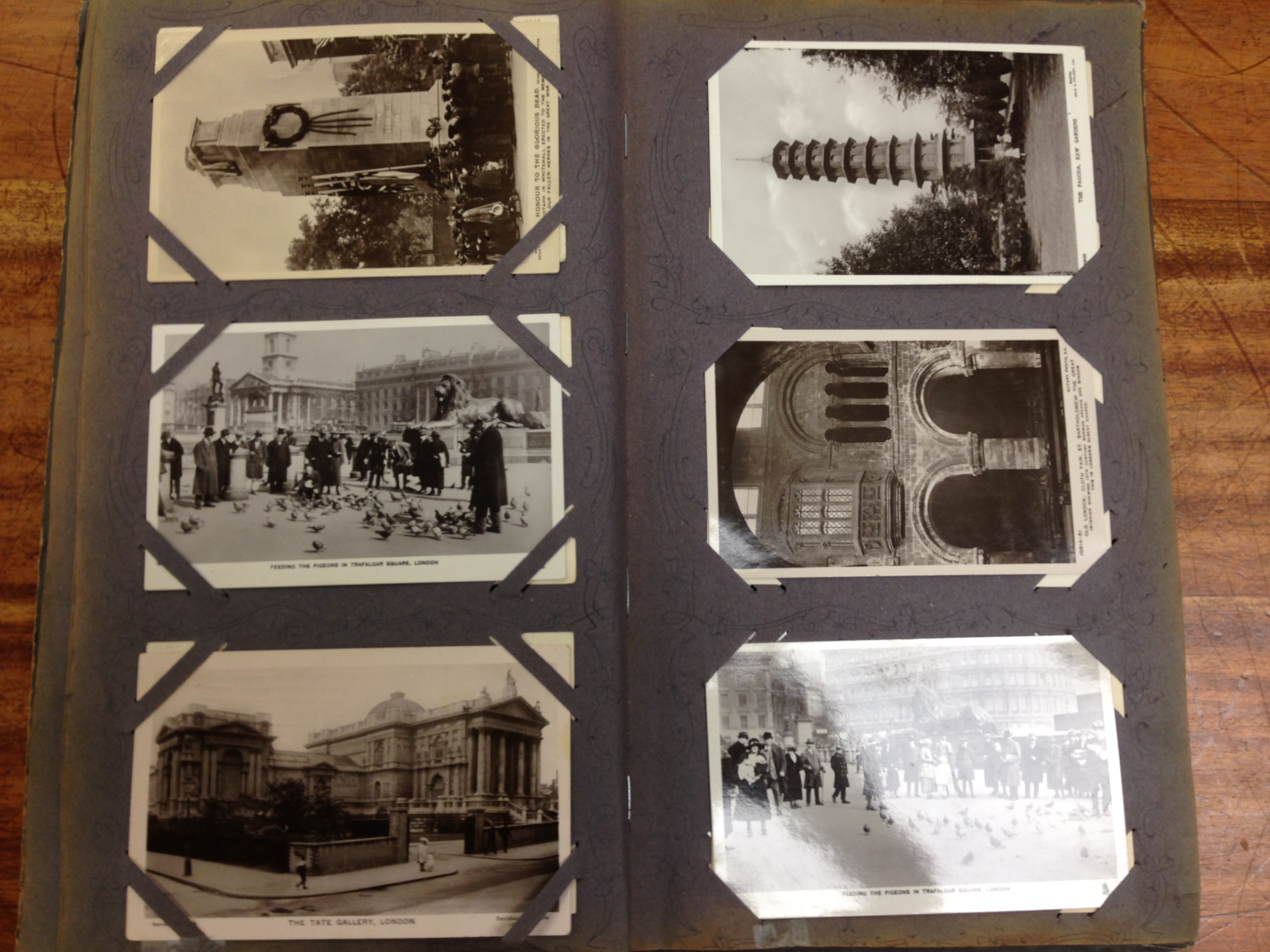 OLD ALBUM OF LONDON POSTCARDS, KINGSWAY OPERA HOUSE, ROYAL PROCESSIONS, MANY RP (APPROX. - Image 3 of 3