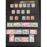 BINDER OF MINT, BRITISH HONDURAS, FIJI, NIUE ETC. VENDOR STATES CAT £1200 APPROX.