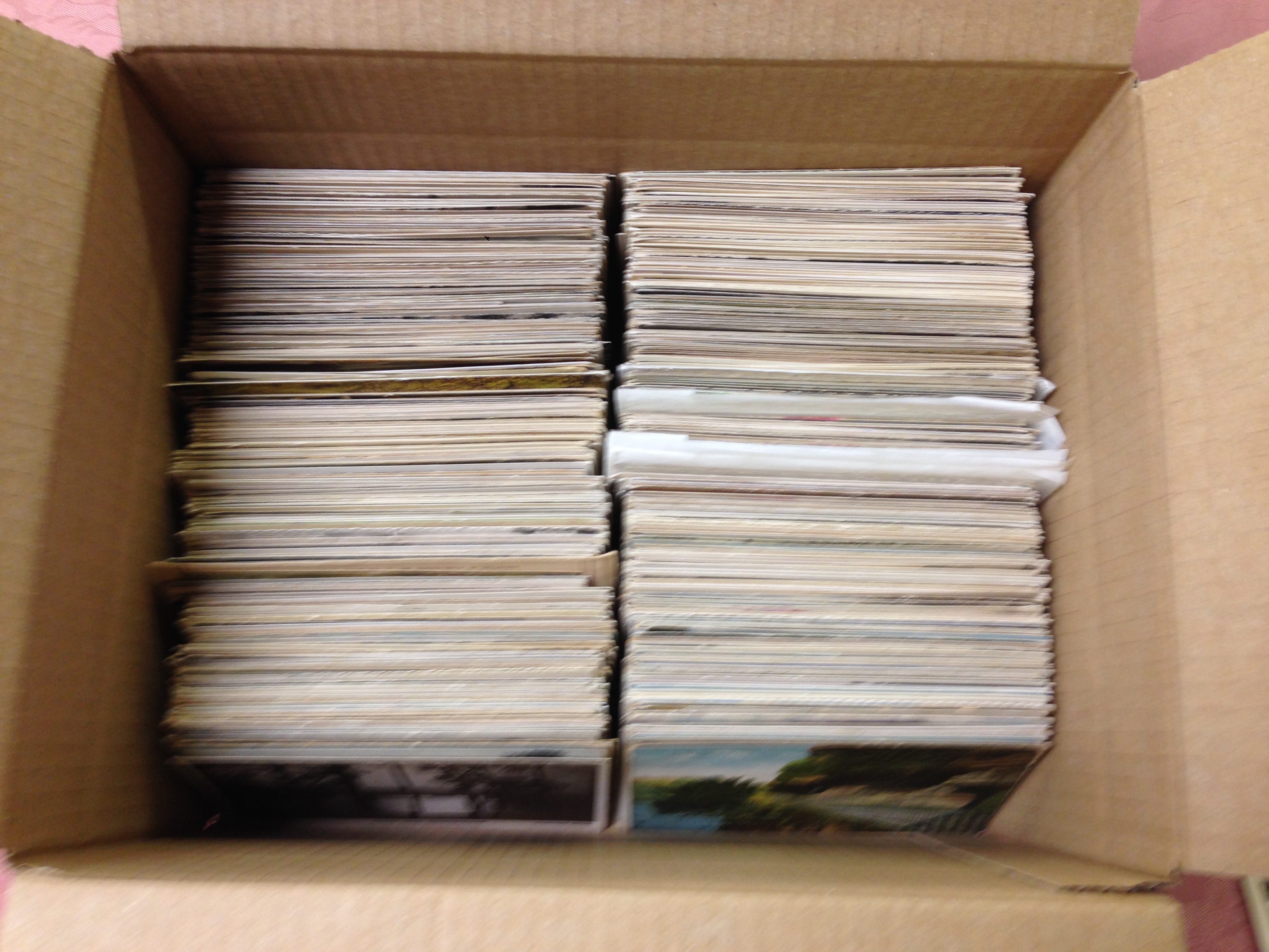 BOX OF UK TOPOGRAPHICAL POSTCARDS, SHEFFIELD RP(4),