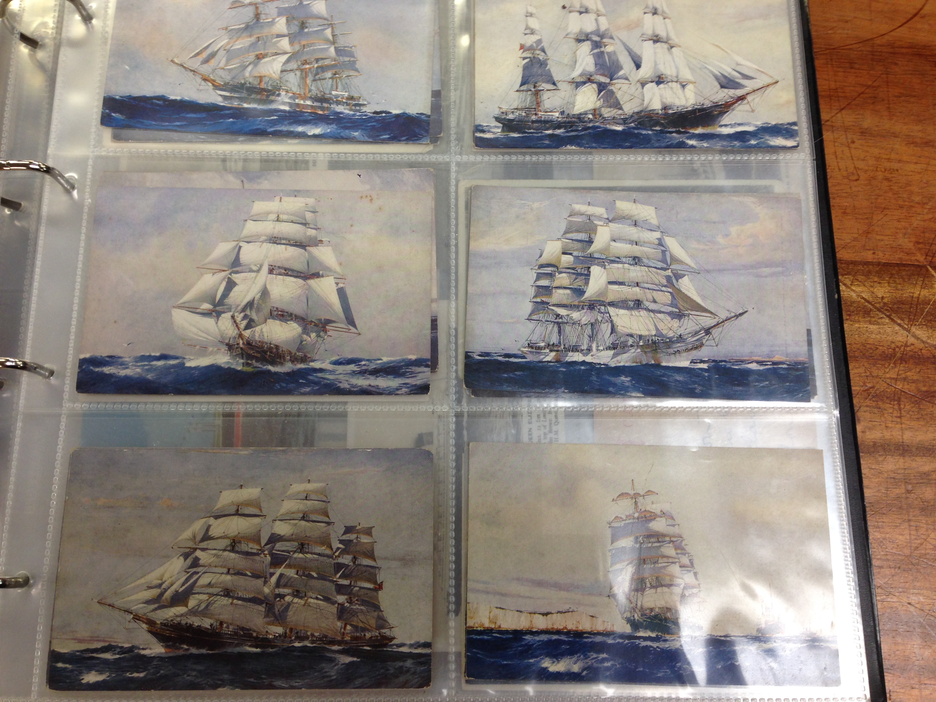 ALBUM OF MIXED POSTCARDS, TUNBRIDGE WELLS LL, MILITARY, SAILING SHIPS, SUFFOLK, NORFOLK, ETC. - Image 2 of 4