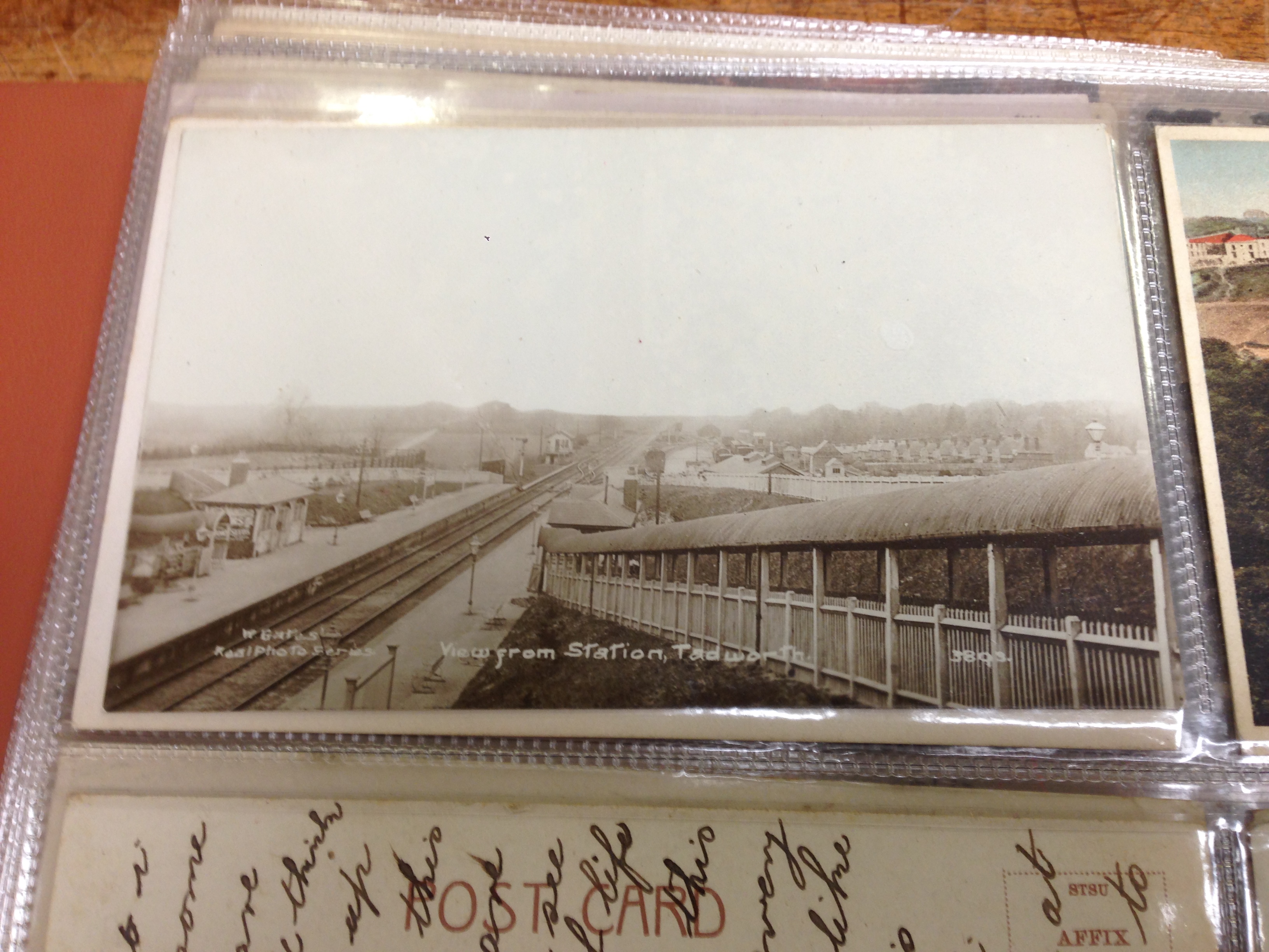 ALBUM OF MIXED POSTCARDS, HOSPITAL WARD RP, MILITARY, MANEA, TADWORTH STATION RP ETC. - Image 2 of 2