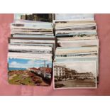 NORFOLK: BOX OF MIXED POSTCARDS, MANY GREAT YARMOUTH, NORWICH, FEW BROADS ETC.