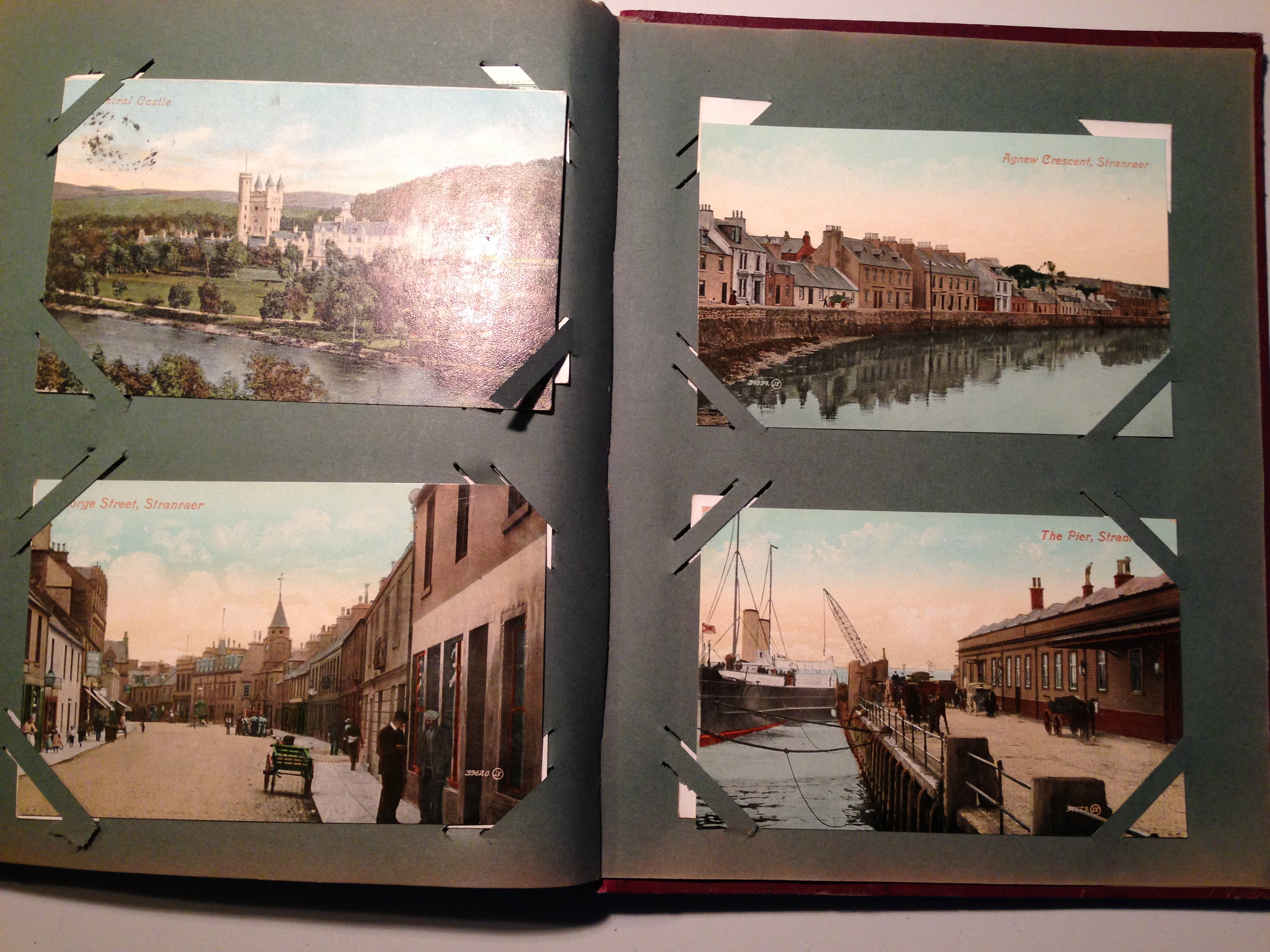 TWO OLD ALBUMS OF MAINLY UK TOPOGRAPHICAL POSTCARDS, BOURNEMOUTH, WINCHESTER, CARLISLE, LOUTH, - Image 3 of 6