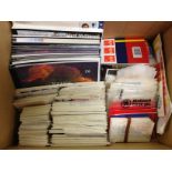 GB: BOX WITH DECIMAL BOOKLETS, PRESTIGE, FOLDED, BARCODE ETC. SOME DUPLICATION.