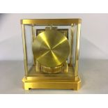 JAEGER-LE COULTRE ATMOS CLOCK WITH ORIGINAL BOX AND PACKING S.N.