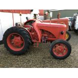 DAVID BROWN VINTAGE VAKIA TRACTOR 1946 37 HP PETROL T.V.O ENGINE. REG. LRF 284. REGISTERED 18.04.