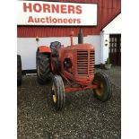 MASSEY HARRIS VINTAGE TRACTOR MANUFACTURED 1944 REG. KFF 561.