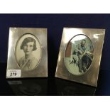 PAIR OF SILVER PHOTOGRAPH FRAMES