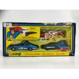 CORGI SUPERMAN 21 GIFT SET TO INCLUDE DAILY PLANET JETCOPTER, METROPOLIS BUICK,