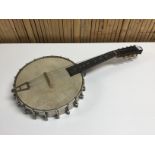 VINTAGE BANJO/MANDOLIN WITH EIGHT STRINGS 11" DIA.