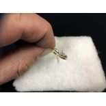 18CT. GOLD FIVE STONE DIAMOND RING