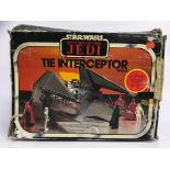 STAR WARS RETURN OF THE JEDI TIE INTERCEPTOR VEHICLE BOXED