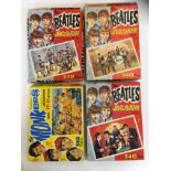 THREE "THE BEATLES 340 PIECE JIGSAW PUZZLES AND "THE MONKEES' 340 PIECE JIGSAW