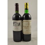 A bottle of 2000 Chateau Haut-Canteloup Medoc,