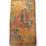 An Indo-Persian painting on layered compressed board,