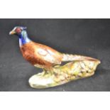 A Royal Doulton figure of a pheasant on naturalistic base - HN2632 - L28cm CONDITION REPORT good