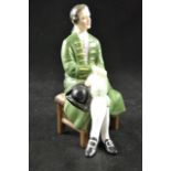 A Royal Doulton figure - A Gentleman form Williamsburg, HN2227 - H16.5cm CONDITION REPORT good