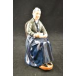 A Royal Doulton figure - The Cup of Tea, HN2322 - H17cm CONDITION REPORT good condition - not a