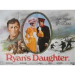 A 1970 original British quad poster of the film entitled 'Ryan's Daughter' - folded CONDITION REPORT