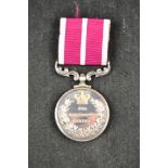 An Elizabeth II Army Meritorious Service Medal, Type A, inscribed '22178011 WO2 E.J.Goodman RAOC',