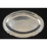 A Peruvian .925 sterling silver oval platter - W45cm, approx weight 982g/31.5 troy oz. CONDITION