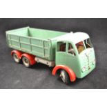 A Shackleton Foden FG tipper lorry, pale green with red mud guards, unboxed CONDITION REPORT unboxed
