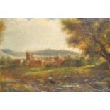 18th/early 19th Century continental school - pair of landscape scenes with river to foreground -