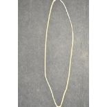 An 18ct gold necklace chain - L50cm, approx weight 4.3 CONDITION REPORT good condition