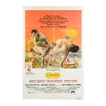 A ONE-SHEET STUDIO ISSUED PRINTED MOVIE POSTER FOR PARAMOUNT PICTURES' 1975 FILM "MANDINGO", based