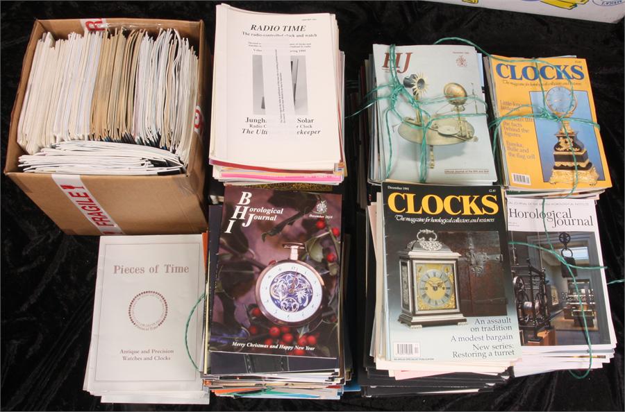 A large collection of Horological Journals, Clocks Magazines and others