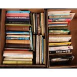 Two boxed collections of various Clock Reference Books