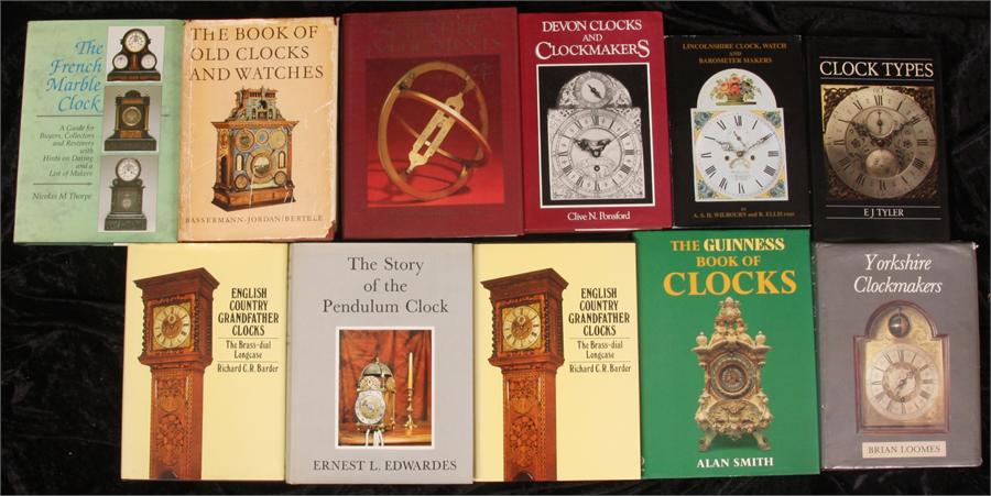 Clock Types by E J Tyler, Lincolnshire Clock, Watch and Barometer Makers by Wilbourn & Ellis,