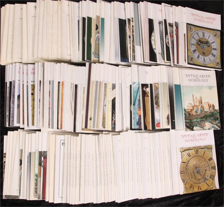 A very large collection of Antiquarian Horology Magazines
