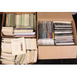 Three large boxed collections of old Auction Catalogues including Sotheby’s, Bonhams and