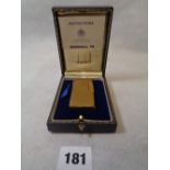 Cased Dunhill 70 Gold Plated Lighter with instruction booklet Condition – Some rubbing to plate